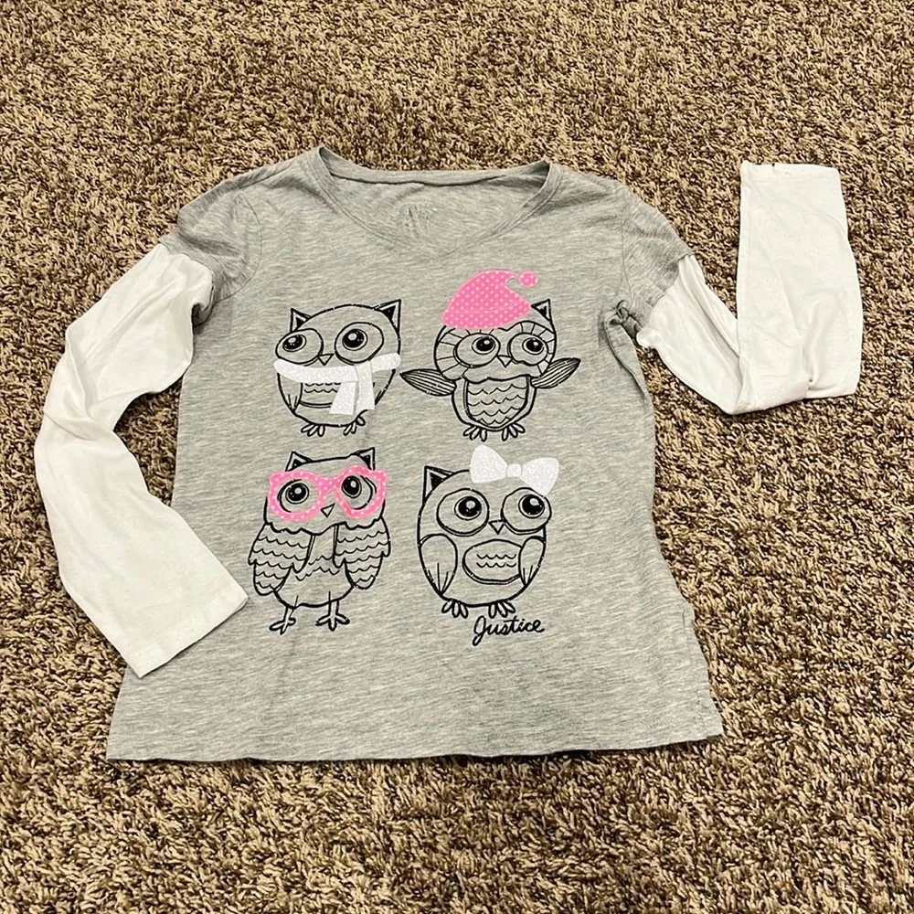 JUSTICE long sleeved T
